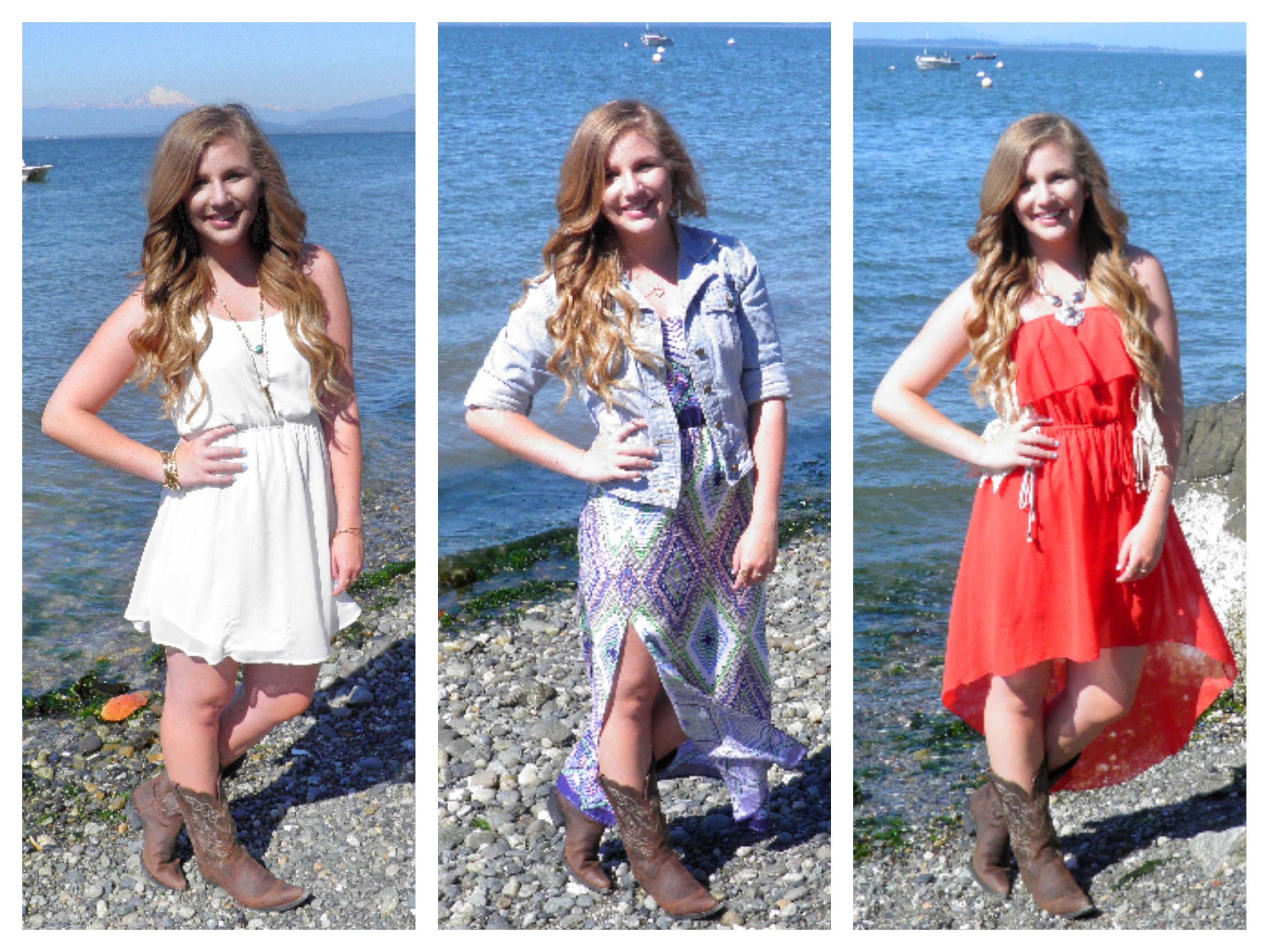 cowgirl boots and dresses outfits